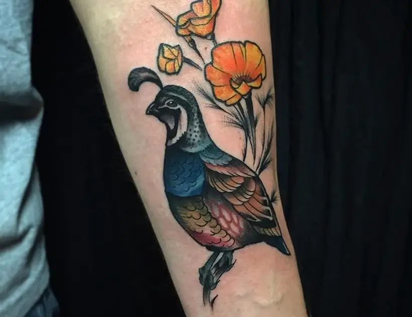 Quail Tattoo Meaning